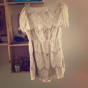 Love Fire Lace romper